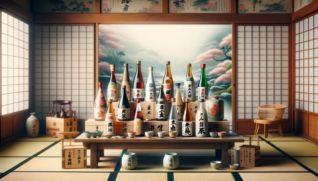 different types of sake