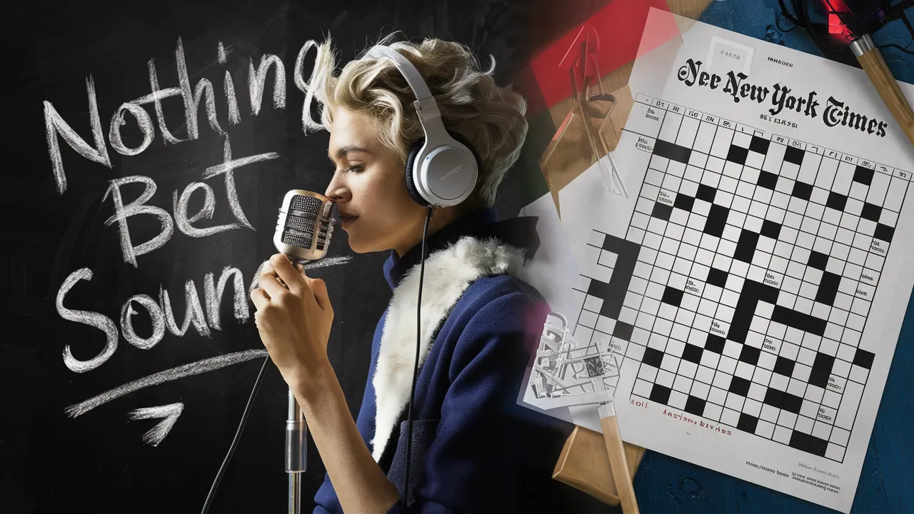 Nothing But Net Sound NYT Crossword Clue Answers