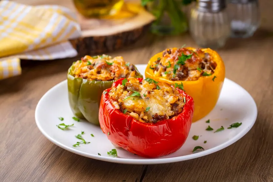 sausage stuffed peppers